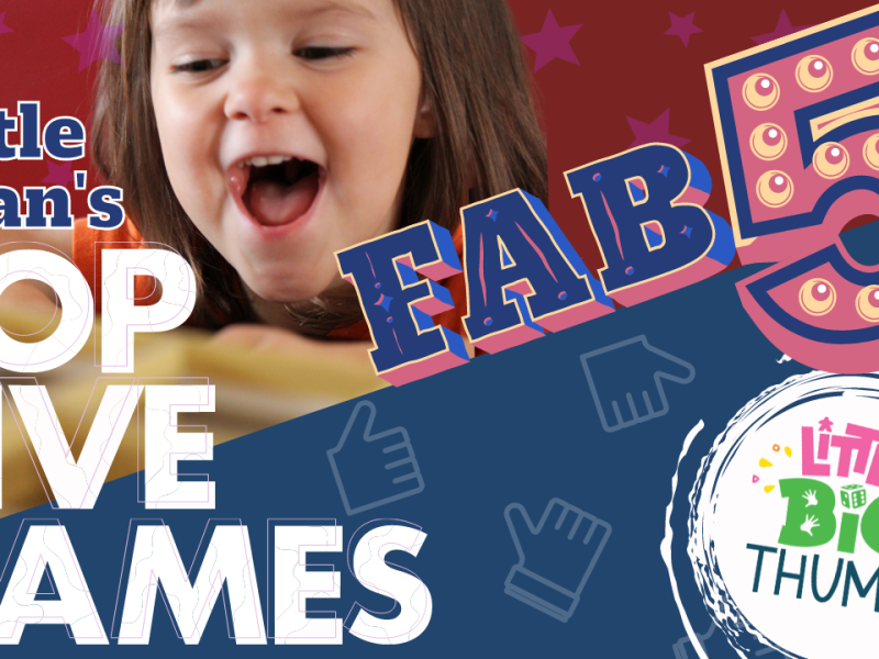 FAB 5 : Best Games for a 4-Year Old!